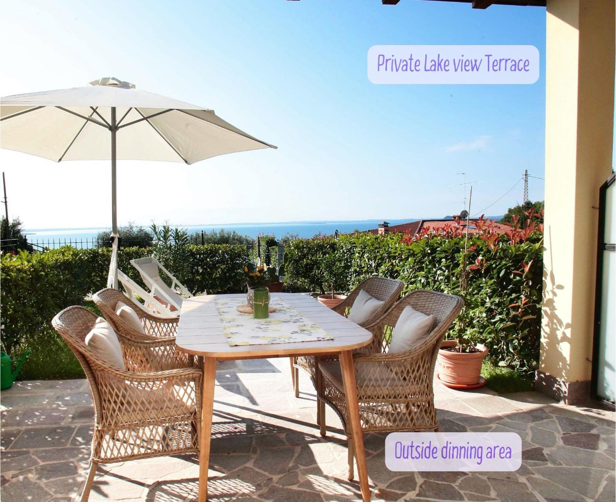 Panorama Lake View, Pool & Garden, 2 Bathrooms, Kingsize & Single-Beds, Fast Internet توسكولانو ماديرنو المظهر الخارجي الصورة